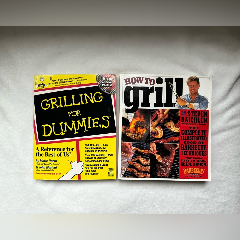 Grill cookbooks📕 How To Grill BY STEVEN RAICHLEN📕 GRILLING FOR DUMMIES®